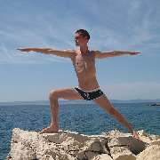 Yoga am Meer