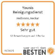 Younis Reinigungsdienst - werkenntdenBESTEN.de Qualitätssiegel