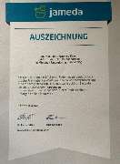 Zahnarzt Dr.med.dent. Gabriele Durst - Zahnarztpraxis München / Harlaching - Jameda Auszeichnung - Zahnarzt Dr.med.dent. Gabriele Durst - Zahnarztpraxis München / Harlaching