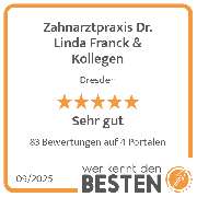 Zahnarztpraxis Dr. Linda Franck & Kollegen - werkenntdenBESTEN.de Qualitätssiegel