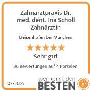 Zahnarztpraxis Dr. med. dent. Ina Scholl Zahnärztin - werkenntdenBESTEN.de Qualitätssiegel