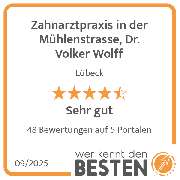 Zahnarztpraxis in der Mühlenstrasse, Dr. Volker Wolff - werkenntdenBESTEN.de Qualitätssiegel