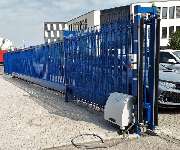 Zaun Kiefer GmbH - Freitragendes Schiebetor  Typ Delta Heracles RAL 5010 mit HMD Antrieb in Mannheim