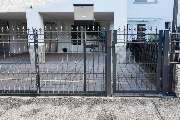 Zaun Kiefer GmbH - Gittermattenzaun Zierzaun Typ Karo Spitze  mit Drehtür in Ilvesheim