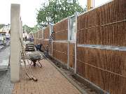 Zaun Kiefer GmbH - Lärschutz Typ Kokowall mit Fenster in Völklingen