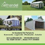 Partyzelte und Lagerzelt von Zelthandel.de aus Bielefeld