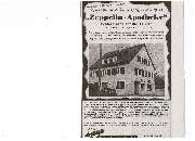 Zeppelin-Apotheke - Aussenansicht der Zeppelin-Apotheke