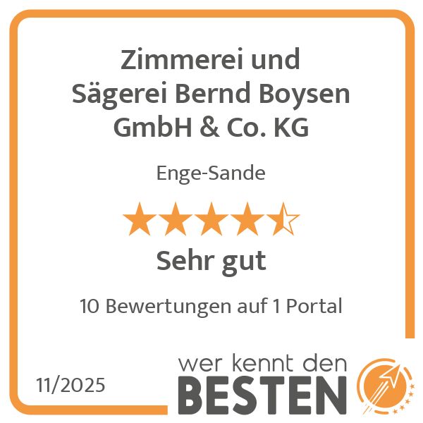 Zimmerei und Sägerei Bernd Boysen GmbH & Co. KG -  …