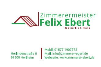 Zimmerermeister Felix Ebert - 2
