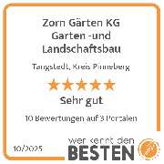 Zorn Gärten KG Garten -und Landschaftsbau - werkenntdenBESTEN.de Qualitätssiegel