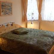 Schlafzimmer der FeWo - Zum alten Pfau, Baabe