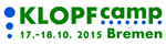 Logo KlopfCamp 2015, Bremen
